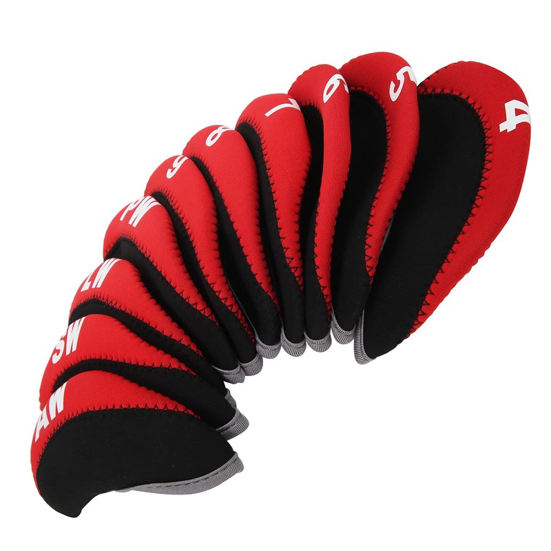 keshow Irons Club Head Covers, Convenient Easy to Distinguish Ball