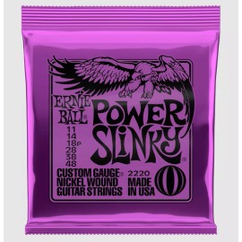 Ernie Ball - POWER SLINKY NICKEL WOUND STRINGS, (P02220) - 1 full box