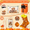 Skylety Fall Highland Cow Pumpkin Theme Gift Set Includes 16oz