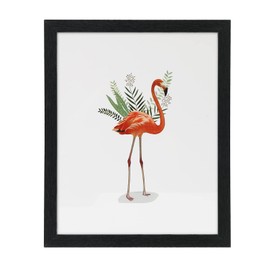 NAOKBOEE 11x16 Picture Frame in Black - Horizontal and Vertical Formats for Wall - Composite Wood with Shatter Resistant Plexiglass