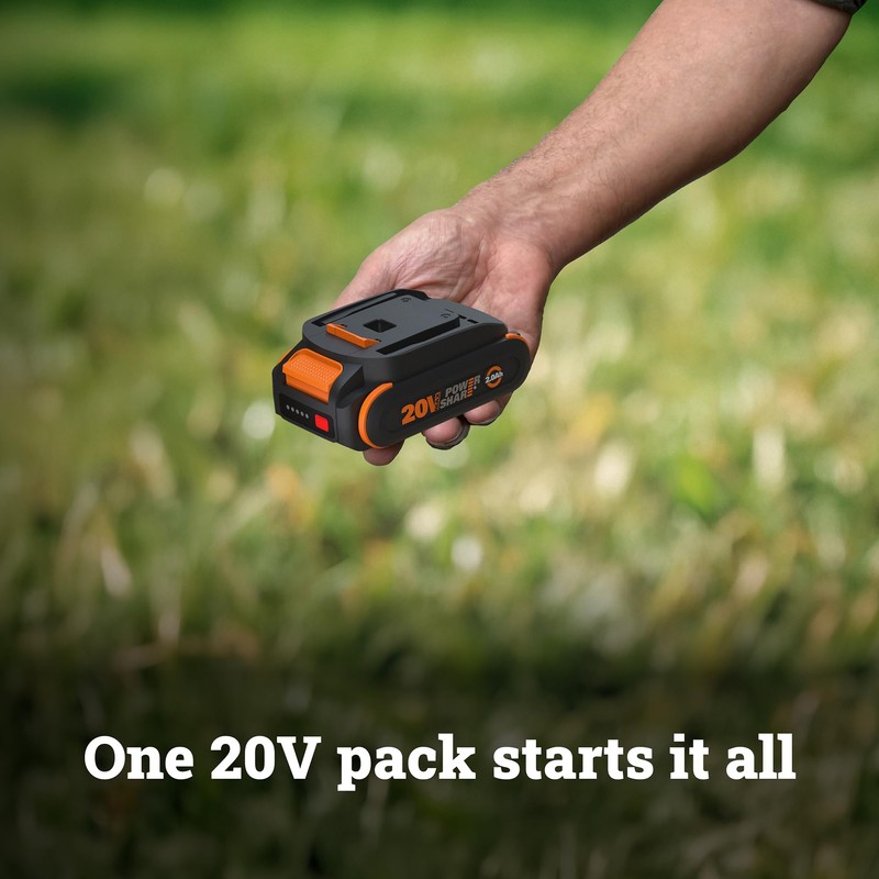 WORX Cordless Reciprocating Saw&Jigsaw, 20V ¾" 2-in-1 Saw, ¾" Stroke