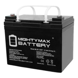 Mighty Max 12V 35AH Internal Thread Battery for John Deere Lawn Riding Mower 108