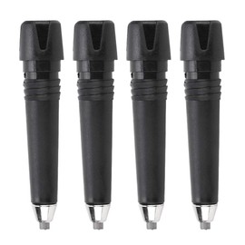 Alpenstock,Alpenstock Tip Replacement,4 PCS Portable Replacement Rod Alpenstock Tip replacement for Hiking Walking Treking