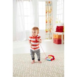 Fisher-Price Teléfono Parlanchín Juguete para Bebés con Disco Giratorio y Sonido para 1 Año en Adelante