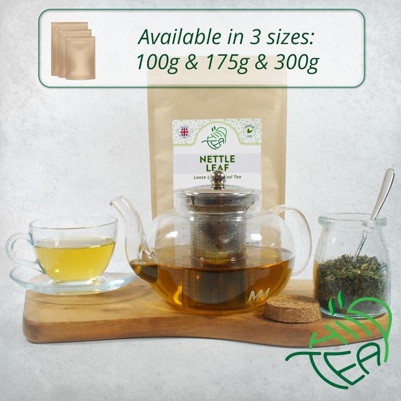 Nettle Leaf Loose Herbal Tea – Premium Stinging Nettle for