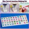 YINIUREN American Mahjong Sets with Pushers 166 Mahjong Tile Set