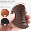 Furniture Coasters Caster Cups Furniture Leg Protectors 2.5 Inch 4pcs