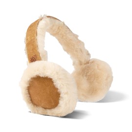 Fellhof Lambskin Ear Warmers 270710 Women's Earmuffs, Chestnut
