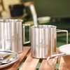 Captain Stag Outdoor Mug, Double Stainless Steel, Tumbler, 250ml, Hollow