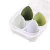 HAPVITAL Makeup Sponges, Set of 4, Multifunctional Makeup Puff Foundation