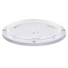 RV Trailer Camper 1000 Lumen 5th Wheel White 8.5" Round