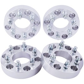 DCVAMOUS 4PC 6x5.5 to 6x4.5 Wheel Adapters 1.5 Inch 14x1.5 Studs Compatible with Chevy GMC 6 Lug 6x139.7 to 6x114.3 for 1999-2022 Silverado Sierra 1500 | 1988-2022 Suburban Yukon | 2019-2022 RAM1500
