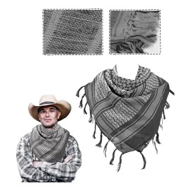 Parr Shemagh Árabe Algodón Y Palestina Bufanda Militar Pashmina