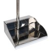 Stainless Steel Dustpan Metal Dustpan with Handle Heavy Duty Dust