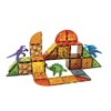 MAGNA-TILES Dino World 40-Piece Magnetic Construction Set, The ORIGINAL Magnetic