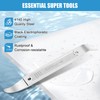 4140 Dual-purpose Steel Pry Bar, Multi-Function Trim Removal Tool for