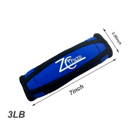 Hand Weights Set 2lbs 4lbs 6lbs 8lbs 10lbs with Handles for Women Men Body Building Fitness Exercise Home Gym (Blue-3LBS*2)