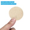 PATIKIL Moka Pot Paper Filters Disposable Round Brown Paper 2.52