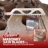 Caliastro 12-Inch Brick, Masonry, Porous Concrete, Engineered Stone Cutting Reciprocating