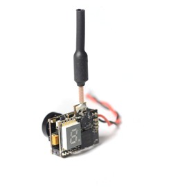 AKK C163 Super Mini 5.8GHZ 40CH 200MW FPV Transmitter 600TVL FPV Camera with Dipole Antenna for FPV Quadcopter Drone Aircraft