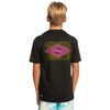 Quiksilver Radical Surf Boys' UPF 50 Surf T-Shirt, black