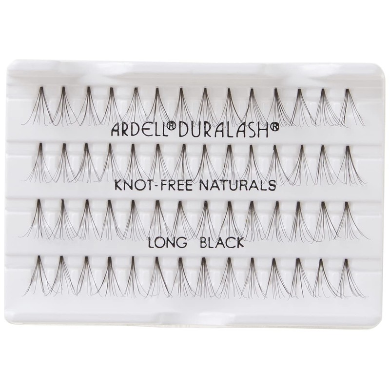 Ardell False Lashes Duralash Individual Naturals, Knot-Free Long Black