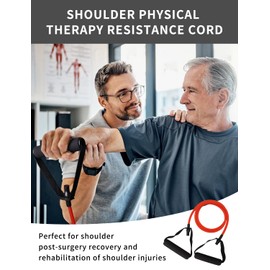 Shoulder Pulley for Physical Therapy, Pulleys for Shoulder Rehab, Shoulder Pulley Over Door, Improve Flexibility Stretching, Range of Motion, Resistance Bands for Physical Therapy