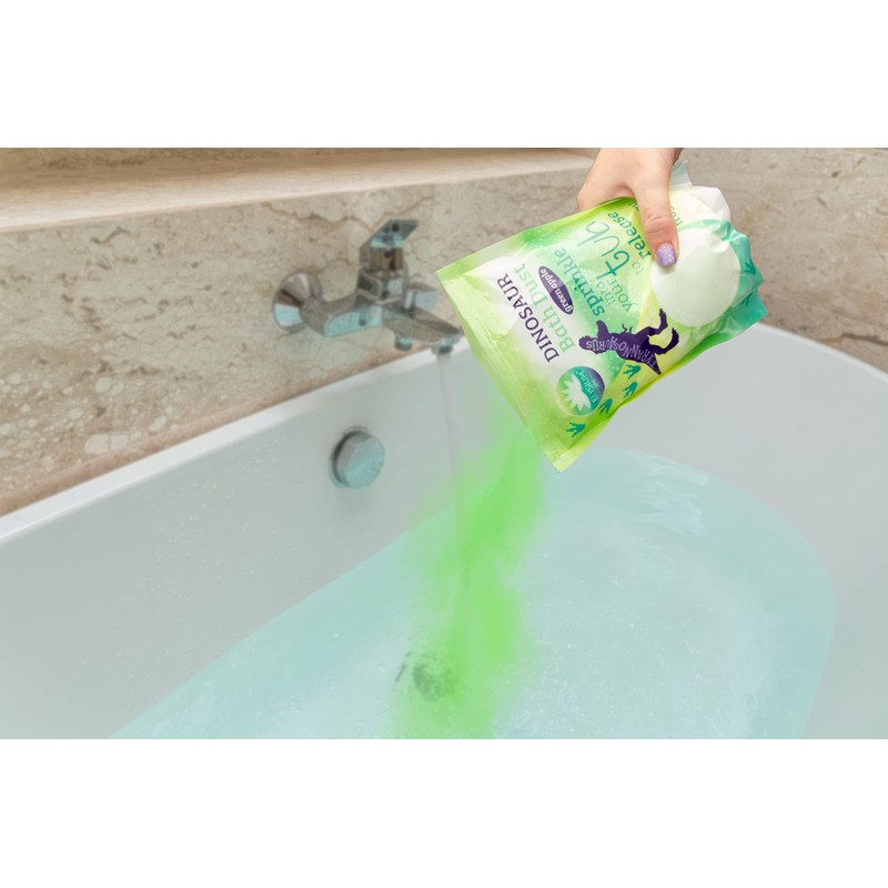 Elysium Spa Apple Scented Dinosaur Bath Dust