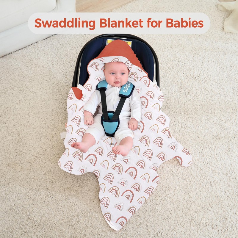 Miracle Baby Car Seat Blanket for Babies, Minky Dot Carseat