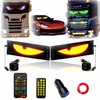 2PCS LED Eyes for Car Windshield: 14.1"x4.3" Devil Eyes Light