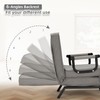 Convertible Sofa Bed Sleeper Chair,Single Person Chaise Lounge Couch with