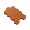 SoftTouch 12 Pack 3/8" Hexagon Self-Stick Foam Cabinet Bumpers –