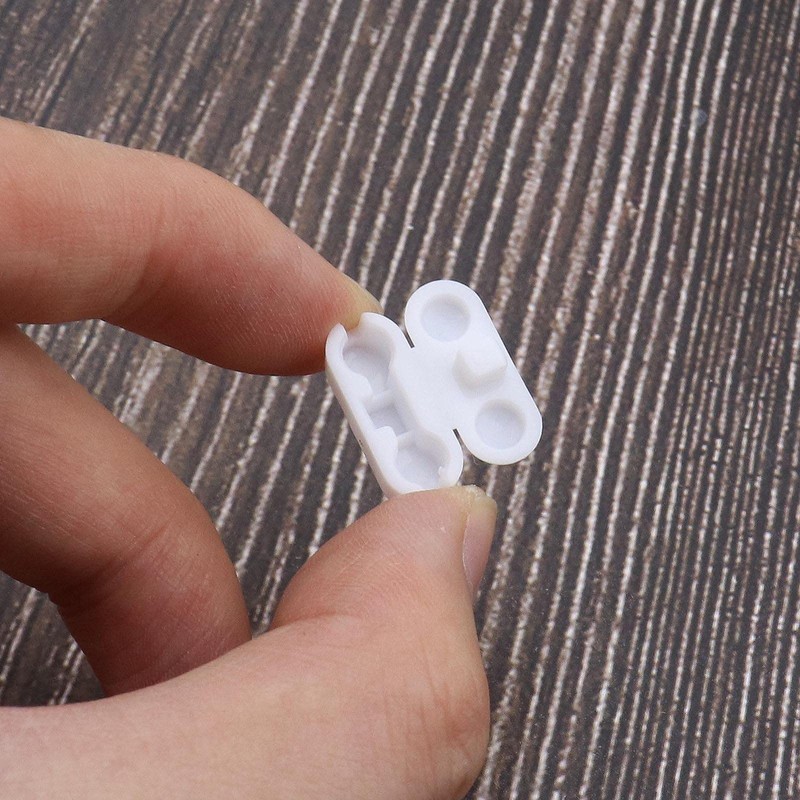 EMSea 60Pcs Replacement Vertical Roman Roller Blind Ball Chain Cord
