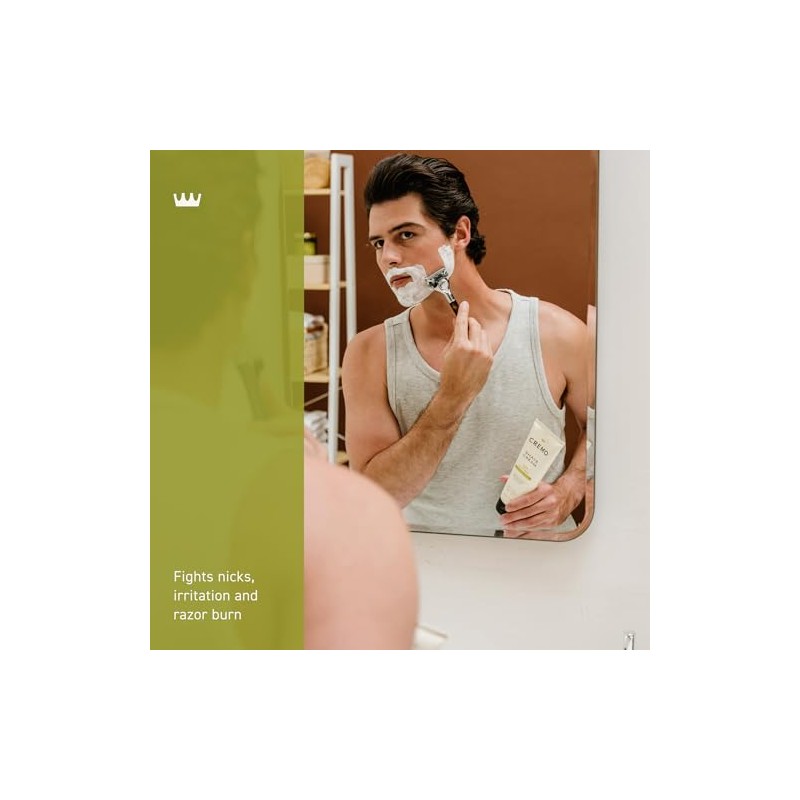 Cremo Sage & Citrus Shave Cream, Astonishingly Superior Smooth Shaving