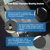 ICOM Radio Mounting Bracket - Heavy Duty Metal Panel Mount