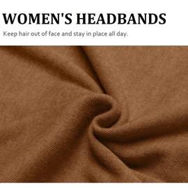 TERSE Women's Headband, Sports Hair Bands, Elastic Wide Headband for Women, Yoga / Workout Headbands