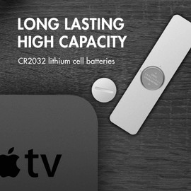 Tenergy 3V CR2032 Batteries, Lithium Button Coin Cell 2032 Battery, Ideal for Key FOBs, calculators, Coin counters, Watches, Heart Rate Monitors, Glucometer, and More - 5 Pack