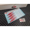 Z51 Decals (4pk) Corvette Racing 6" Accent Stickers C5 C6