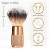 Rasier Pinsel in RosÃ© Gold | Rasierpinsel vegan | Rasierpinsel