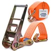 Dawnerz 3 inch Ratchet Straps 40 ft Double Wire J