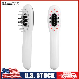 iMounTEK Cordless Electric Massager Deep Scalp Massage Comb Brush for Hair Growth Therapy