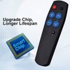 Universal Big Button Easy Simple TV Remote Control for Elderly