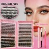 642 Kit Pestañas Maquillaje Diy Extension Mixto 30d 40d 50d