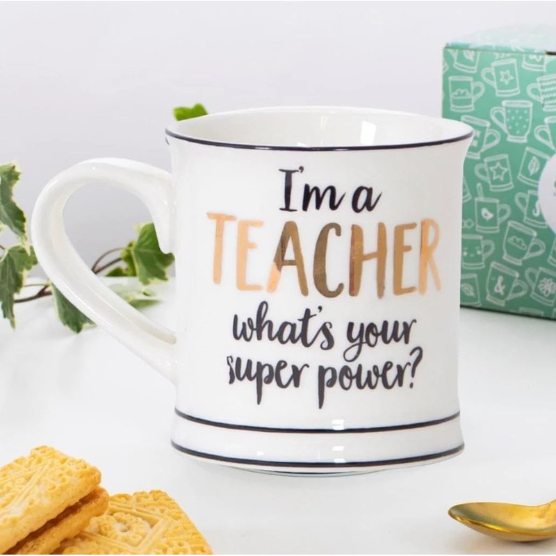 Sass & Belle Sass & Belle Teacher Superpower Tasse