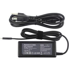 65W USB C AC Charger Adapter Fit for Lenovo ThinkPad X1 Carbon, X1 Yoga, X1 Tablet Series, X1-Carbon 5th 6th 7th 8th Gen, X1 Yoga 2nd 3rd 4th 5th, X1-Tablet 2nd 3rd Generation Laptop Power Supply Cord