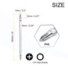 HARFINGTON 2pcs Magnetic Double Ended Screwdriver Bit 5mm PH2 6"/150mm