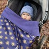 BundleBean - GO Multi-use Waterproof Footmuff (Gold Bees) - Use