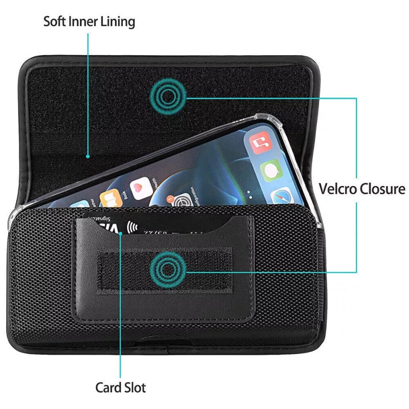 Unbranded For Boost Mobile Moto G Play 2024 Case Nylon