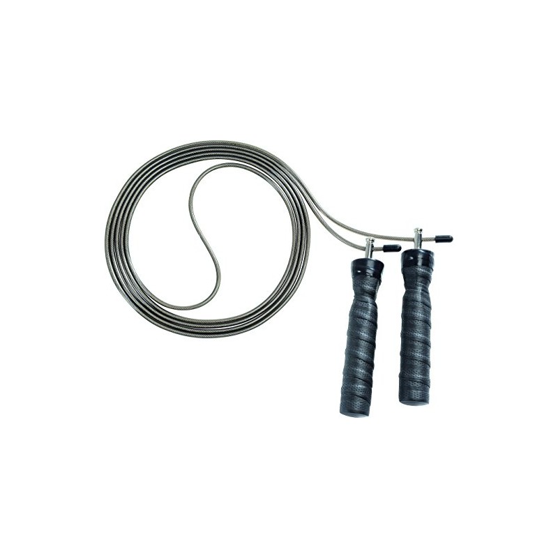Deuser Power Speed Jump Rope – Grey, One Size