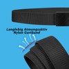 Bluecton Men's Belt Plus Size 120-180 cm Fabric Belt Men's